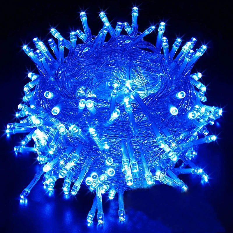 LED Christmas Light Fairy Strings Lights Outdoor Garland