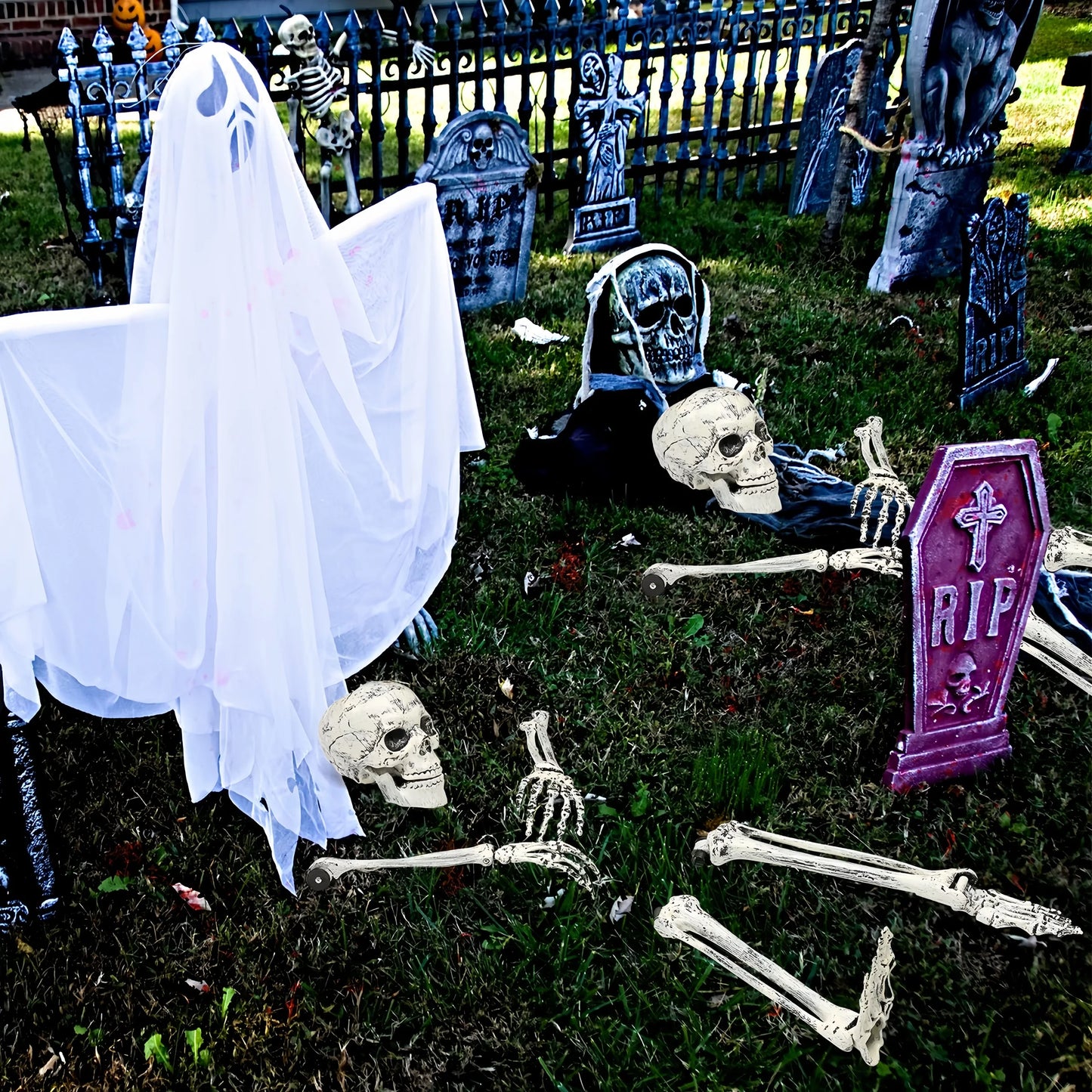 Skeleton Coming Out of the Ground