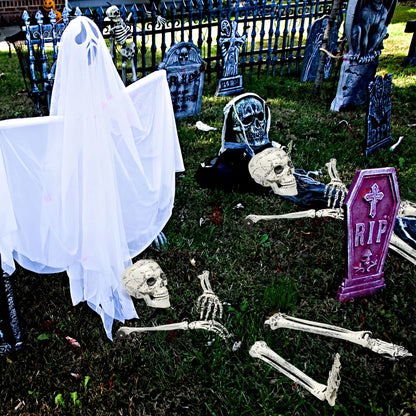 Skeleton Coming Out of the Ground
