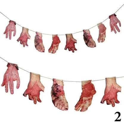 Bloody Weapons Garland Banner
