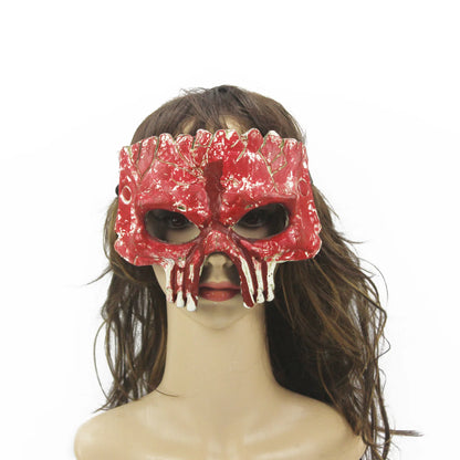Realistic 3D Skeleton Half Mask