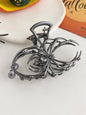 1Pcs Halloween Black Spider Hair Claw Clips