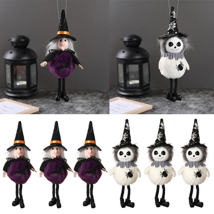 Witch Ghost Plush Doll Pendant for Kids 1/2pcs - Festivewarehouse™