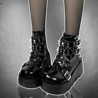 New Gothic Style Boots Platform Vampire Cosplay