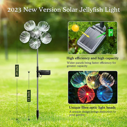 Solar Jellyfish LED Lights