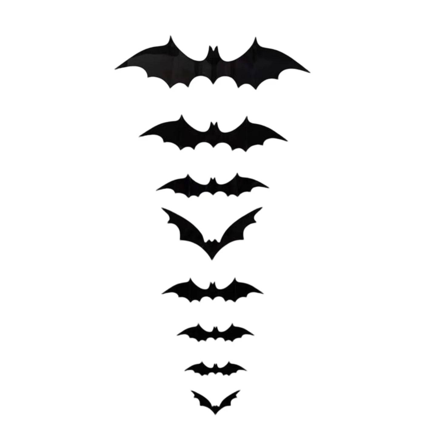 Halloween Bats 3D Wall Stickers