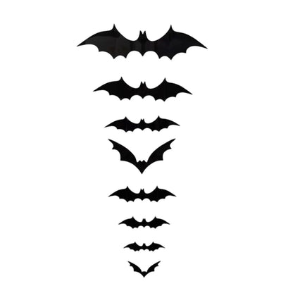 Halloween Bats 3D Wall Stickers