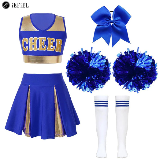 Girls Cheerleader Costume