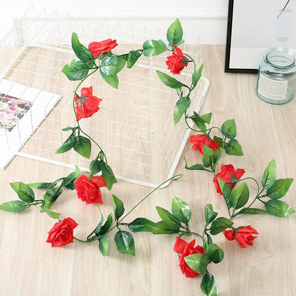 250CM Rose Artificial Flower Garland