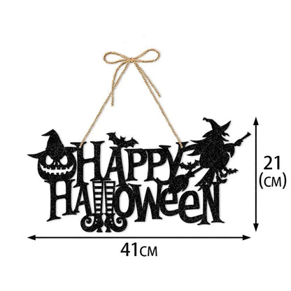 Horror Pumpkin Ghost Bat Hanging Pendent