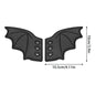 1 Pair Bling Bat Shoe Wings Embroidery DIY