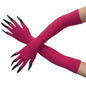 Cool Halloween gloves Green Ghost claws