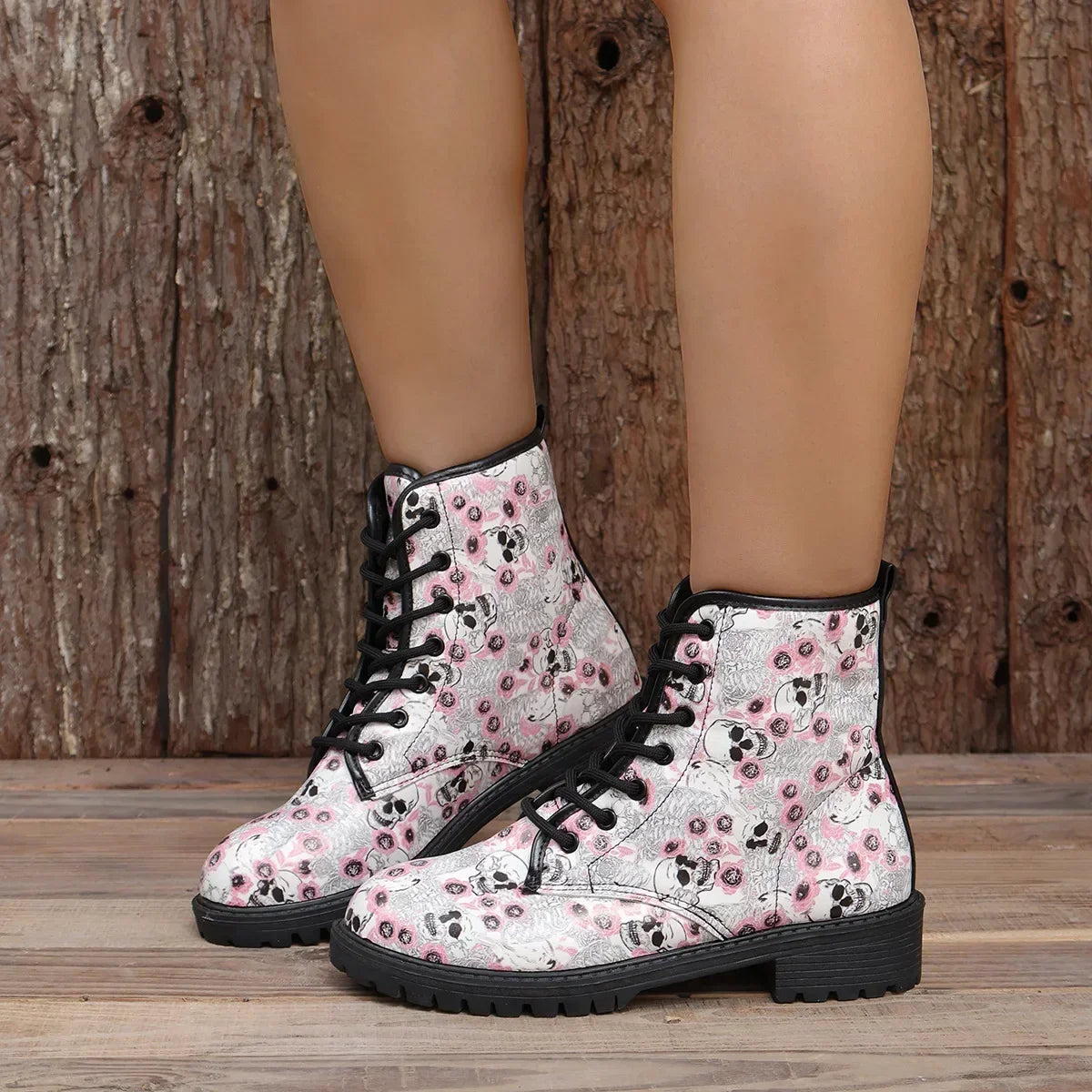 Women's Printed Short Boots Autumn/Winter