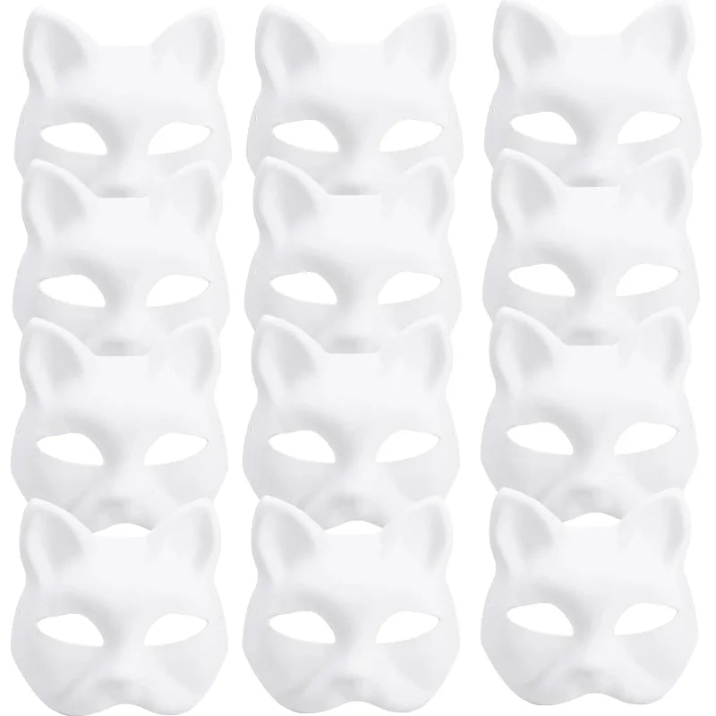 1-20pcs Japanese Mask Paper Blank Mask