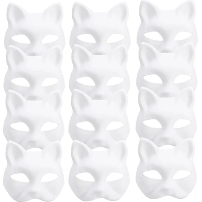 1-20pcs Japanese Mask Paper Blank Mask