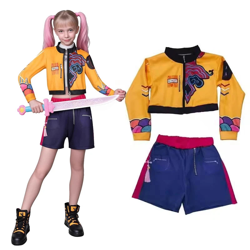 Anime K-Pop Mira Rumi Zoey Cosplay Costumes