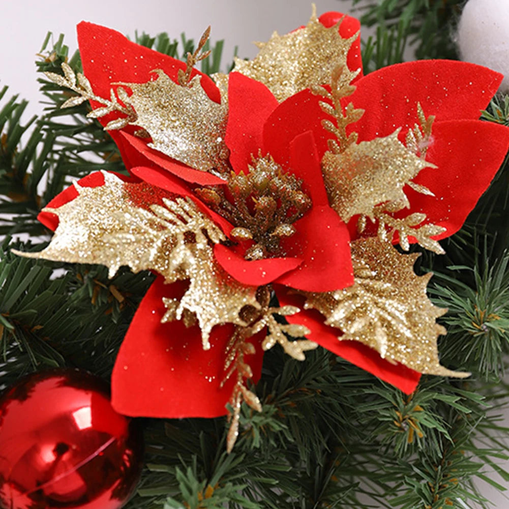 Christmas Hanging Decorations with Spruce Pine Cones Berry Ball 40CM