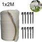 2/4m Halloween Decorations Outdoor Spider Web Giant