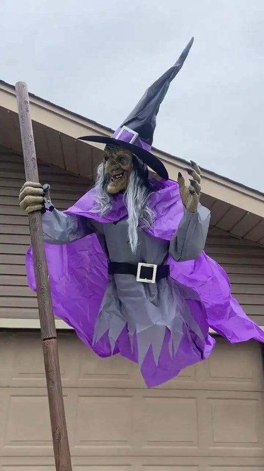 12ft Flying Witch , Sound & Touch Activated Sensor