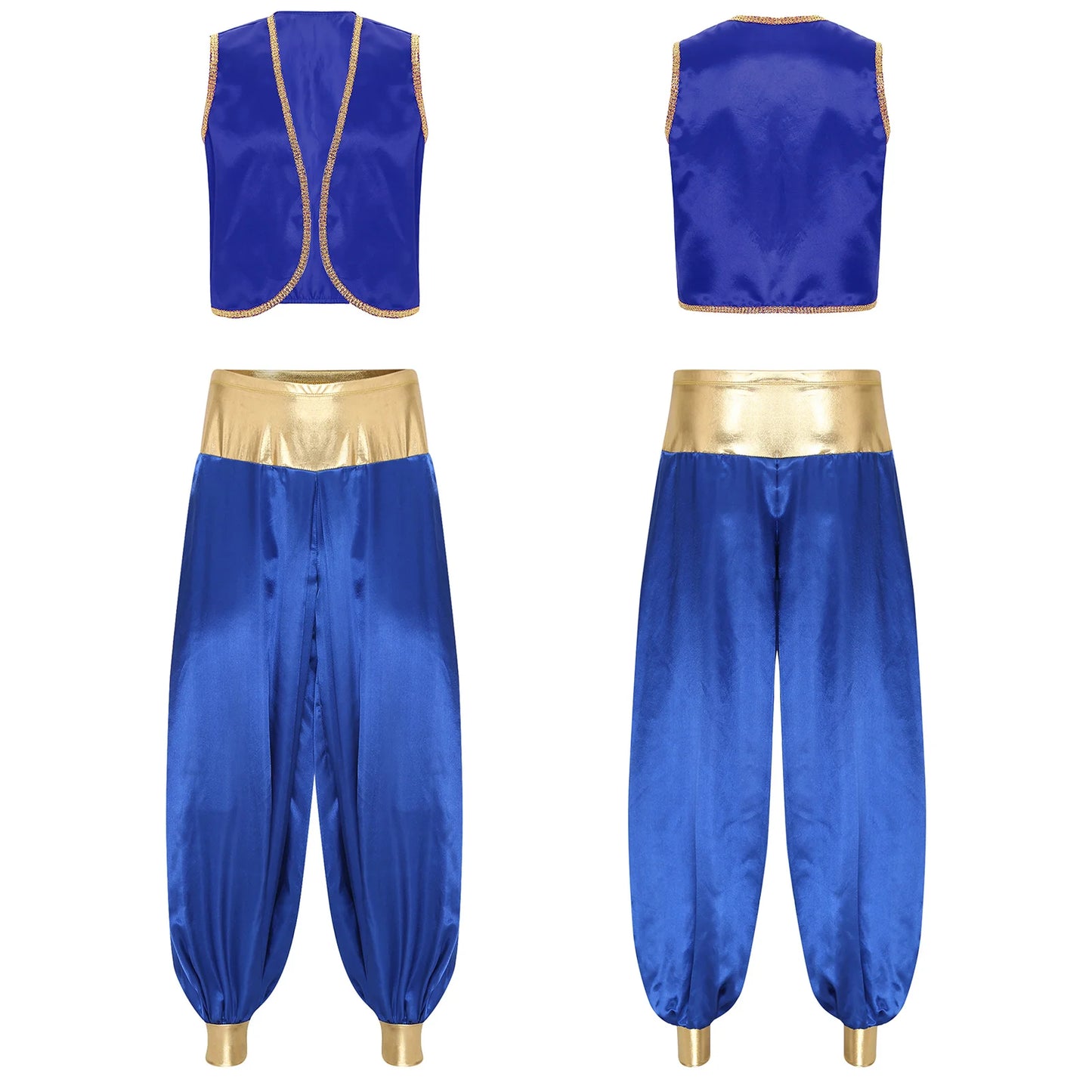 Men Arabian Prince Outfit Aladin Cosplay Costume