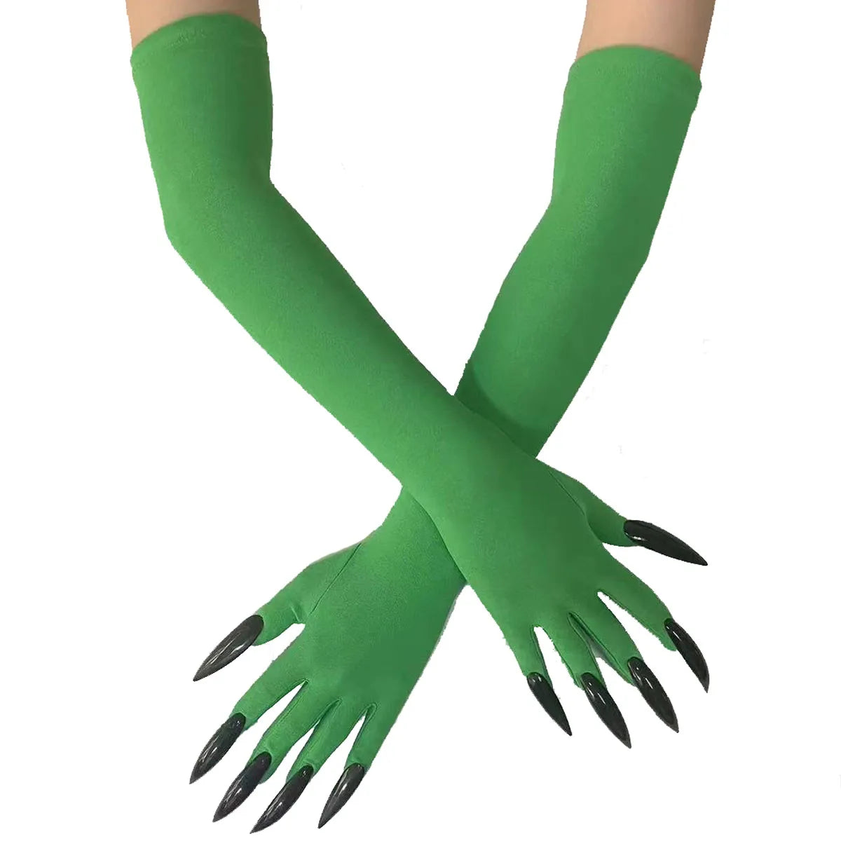 Cool Halloween gloves Green Ghost claws