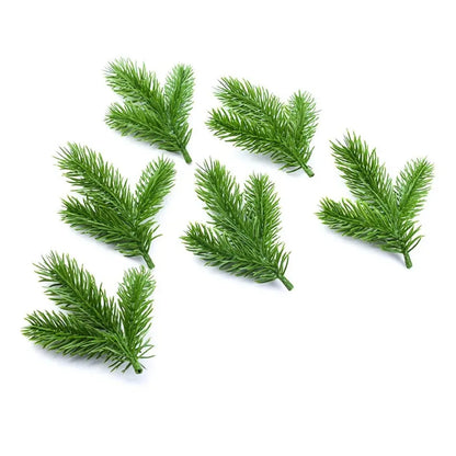 Artificial Pine Branches Christmas Wreath - Elegant Seasonal Decor