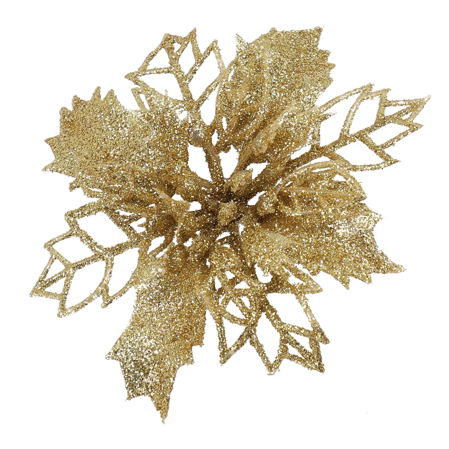 Artificial Flower Hollow Ornaments – Christmas Tree Decor