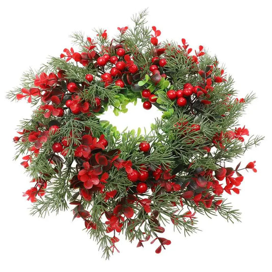 Christmas Wreath - Elegant Seasonal Decor - Decorative Wreath for Home & Holiday