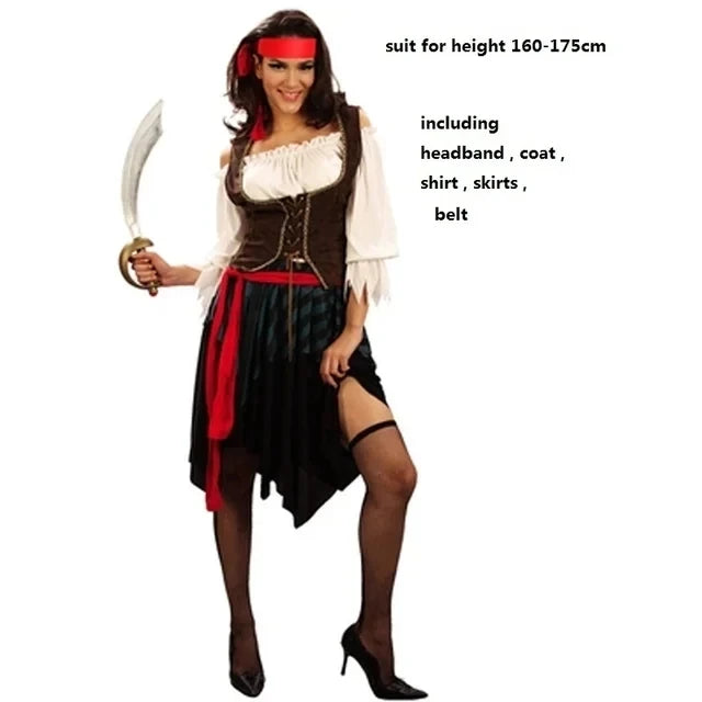 Pirate Pirates of the Caribbean Jack Sparrow Costume