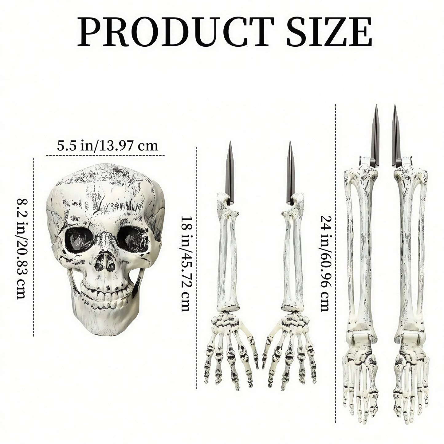 Skeleton Coming Out of the Ground