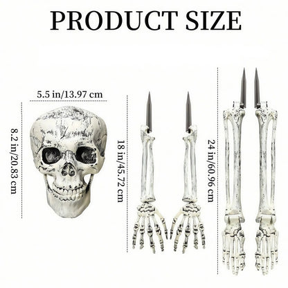 Skeleton Coming Out of the Ground