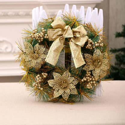 Christmas Wreath - Elegant Seasonal Decor - Decorative Wreath for Home & Holiday