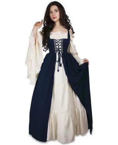 Cosplay Womens'S Medieval Renaissance Costume Cosplay