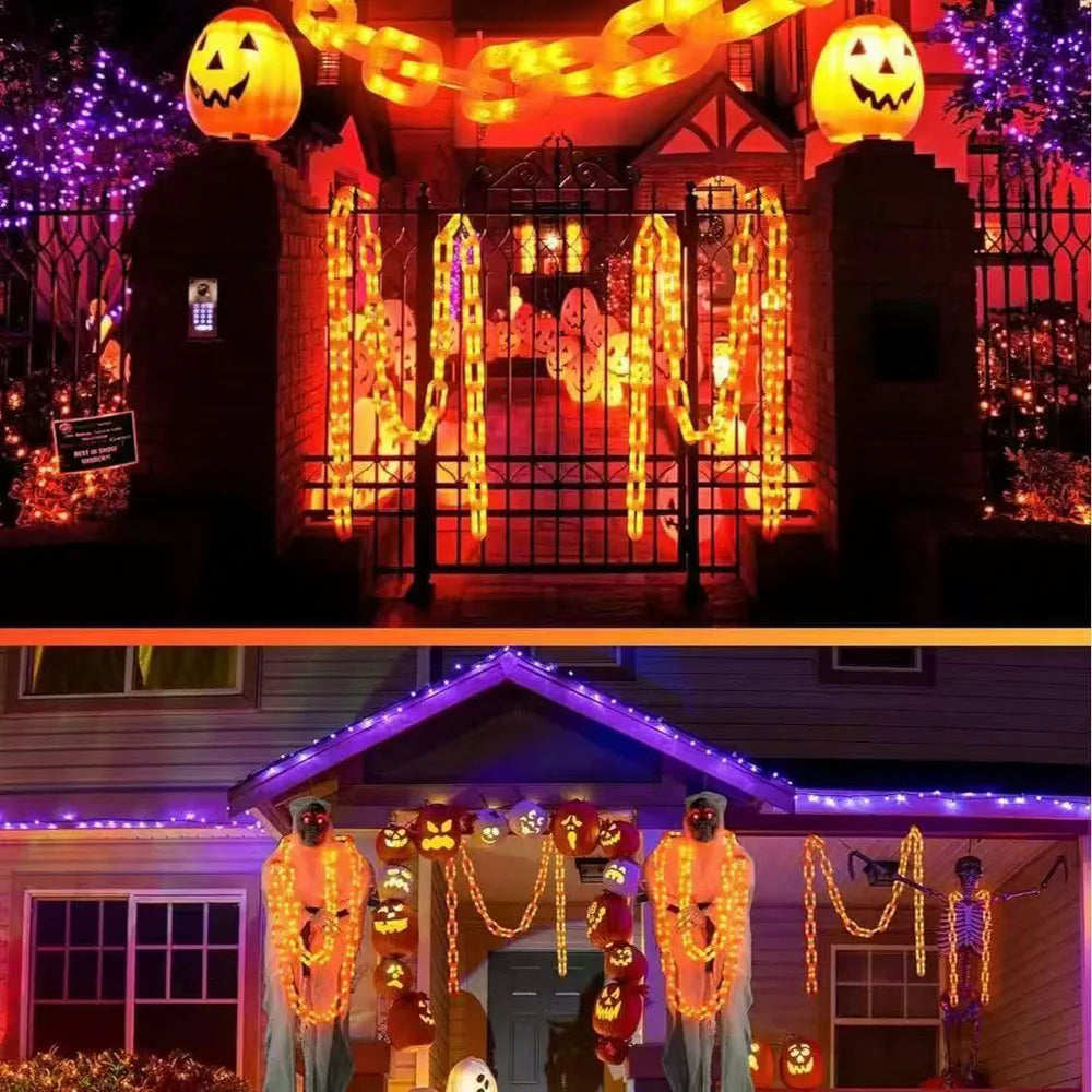 2/3M Halloween Plastic Chain Lights Props