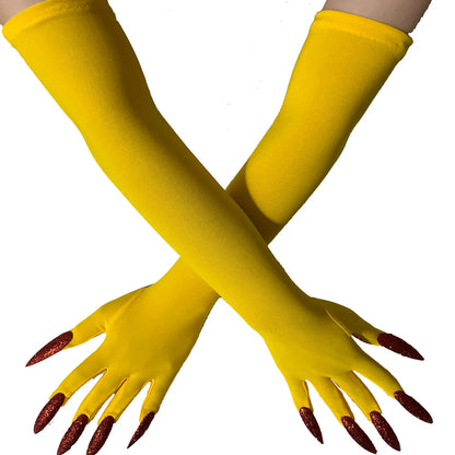 Cool Halloween gloves Green Ghost claws