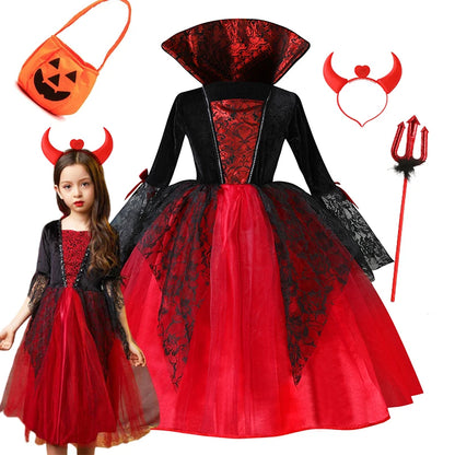 Bride Gothic Cosplay Vampire Costume