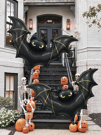 Halloween large scary bat balloon