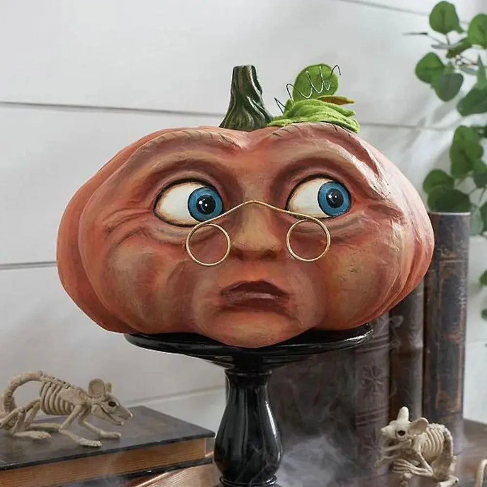 Ghost Party Mutated Pumpkin Head