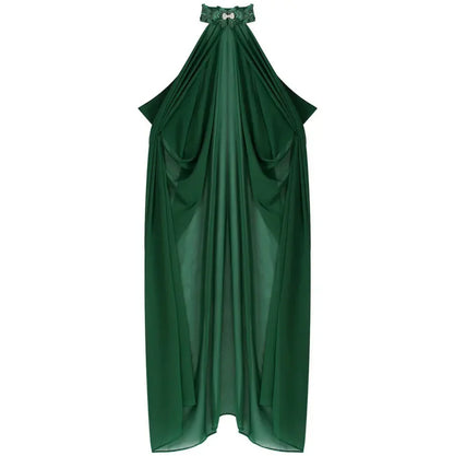 Women Medieval Shawl Cape Chiffon Gothic Wicca RobeCostume