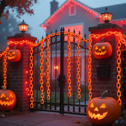 2/3M Halloween Plastic Chain Lights Props