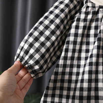 Bow Long sleeved Dresses costume
