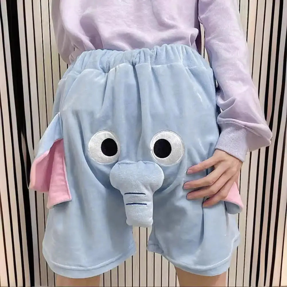 Men Pajamas Pants Cartoon Elephant
