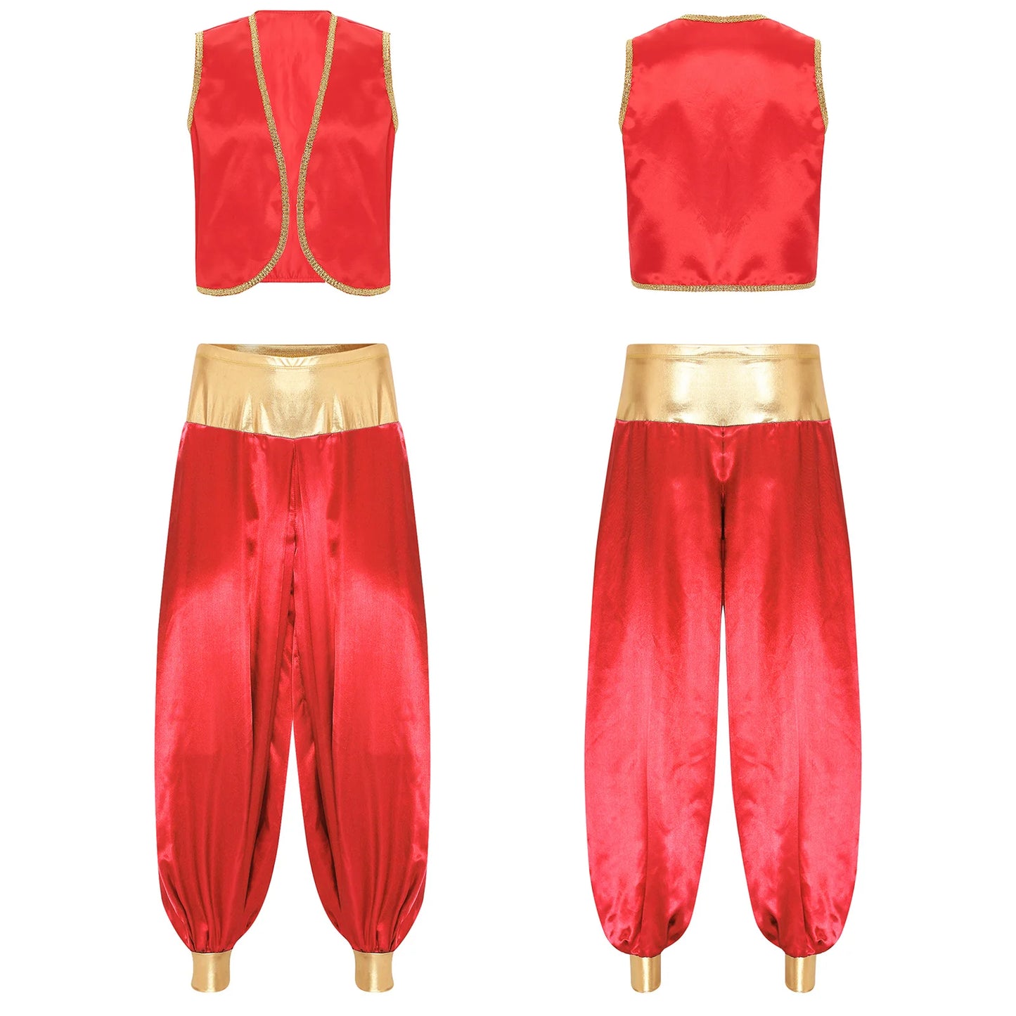 Men Arabian Prince Outfit Aladin Cosplay Costume