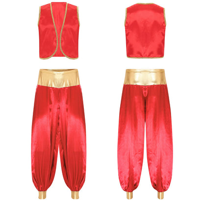 Men Arabian Prince Outfit Aladin Cosplay Costume