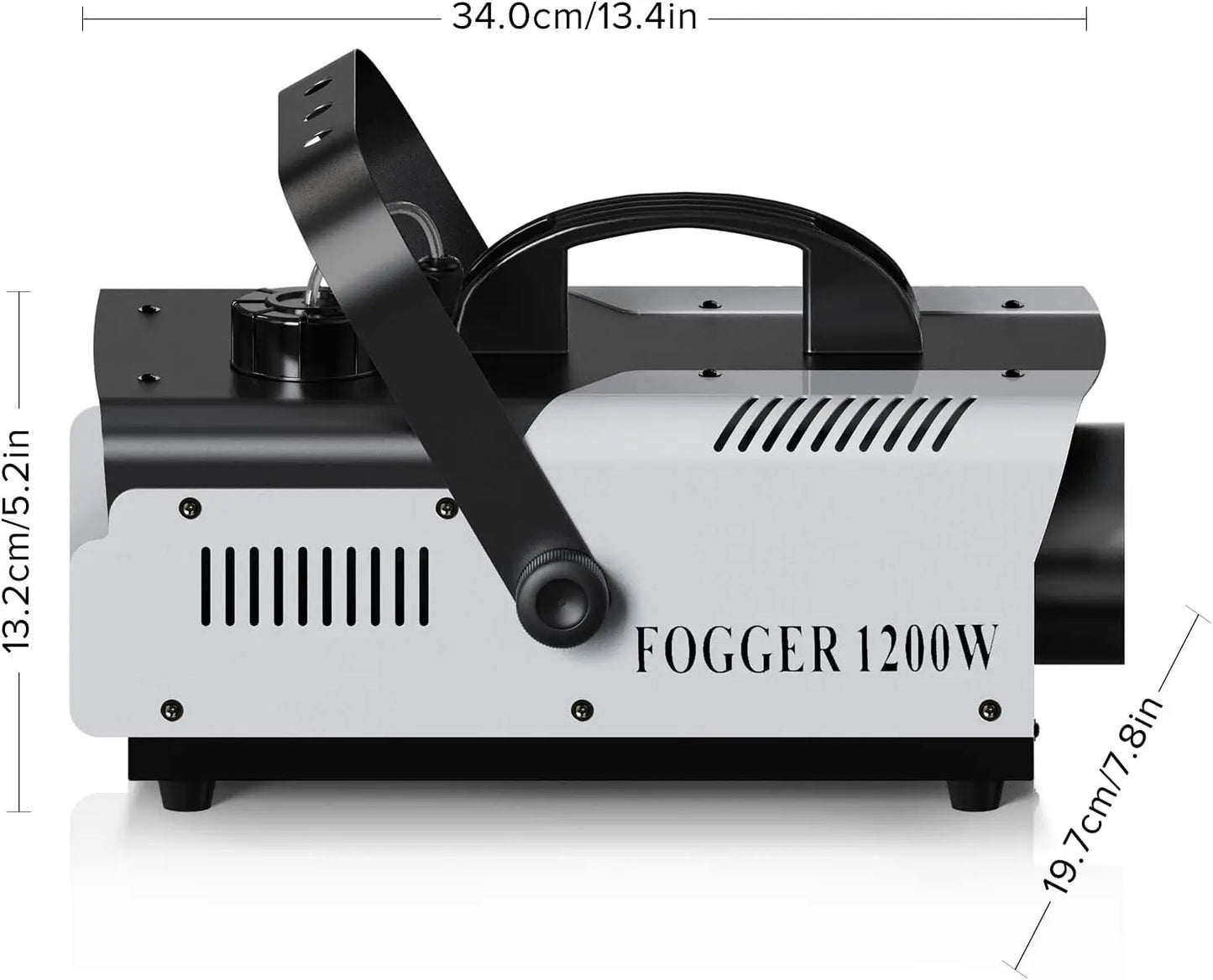 1200W RGB LED Smoke Fog Machine