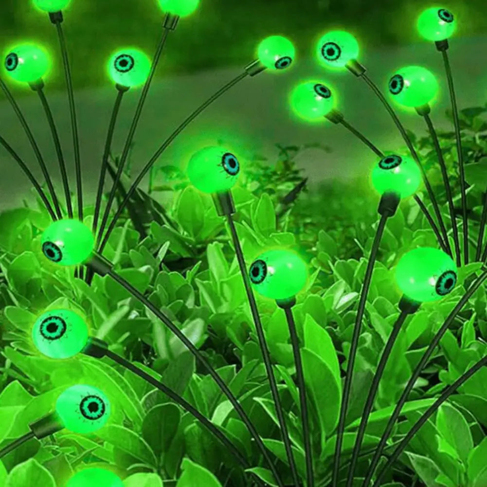 Ghost Eyeball Stake Light Bleeding Eyeballs Firefly Solar Lights for Yard