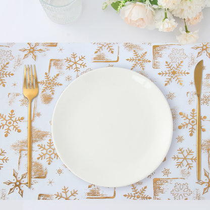 Golden Table Runner