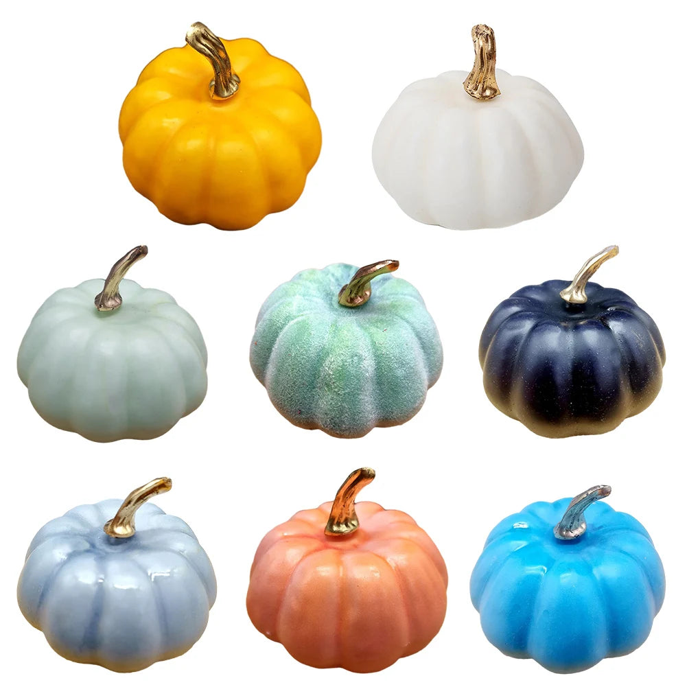 Small Foam Artificial Pumpkin Table Decoration